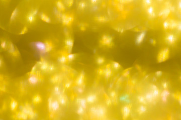 gold background, abstract golden bokeh light happy new year