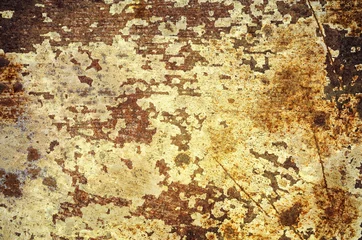 Runde Wanddeko Alte schmutzige strukturierte Wand large Rust backgrounds