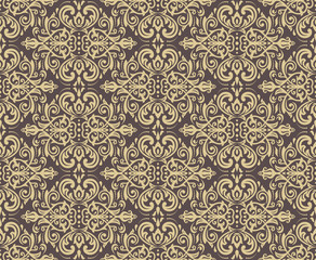 Seamless Oriental Vector Background