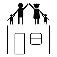 concept  family  house