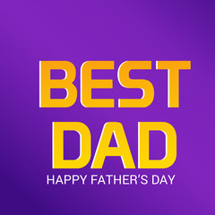 Happy Father's Day Illustration