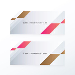 abstract banner vector  pink, Brown