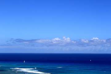 Obraz premium Waikiki beach in Hawaii