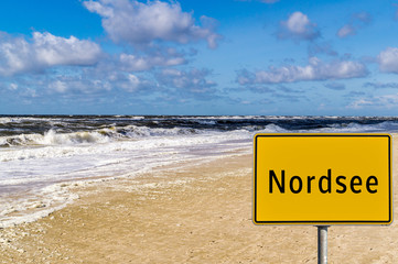 Schild Nordsee