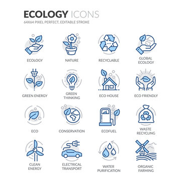 Line Ecology Icons