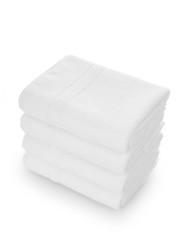 Clean white towels