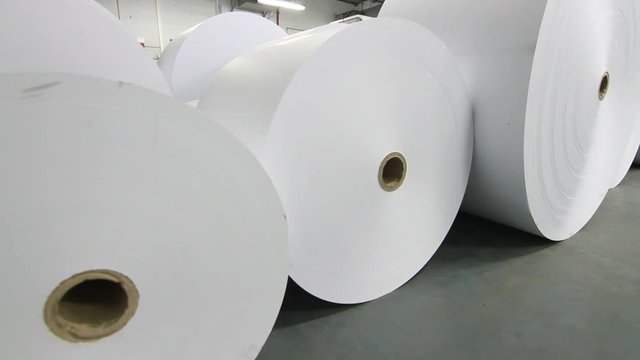 Large scale paper rolls