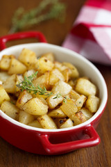 Baked potatoes