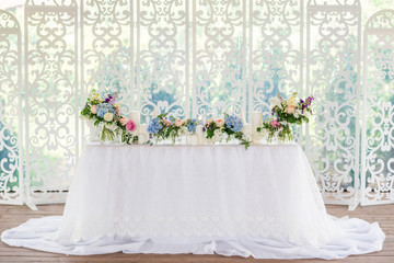 Fototapeta premium wedding table decor