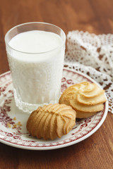 Cookies with milk