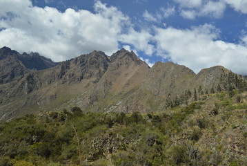 
mountains in Cusco, Peru
