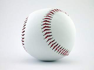 Baseball Isolated White