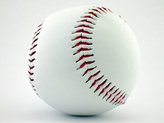 Baseball Isolated White