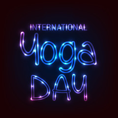 International Yoga Day.