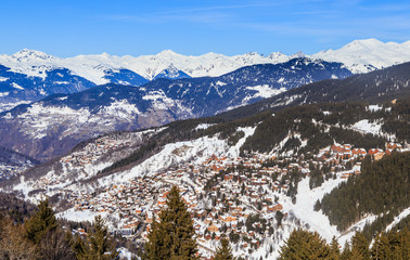 Meribel Ski Resort, Meribel Village Center (1450 m). France