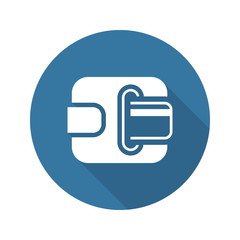 Modern Flat Digital Wallet concept Illustration