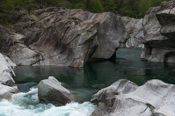 Verzasca river, Ticino, Switzerland