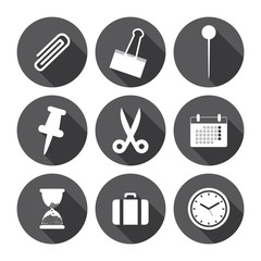 Office Icons Monochrome Series
