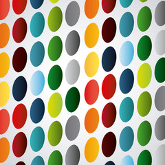 Multicolored background with abstract shapes, vector illustration