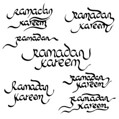 Collection of Ramadan Kareem