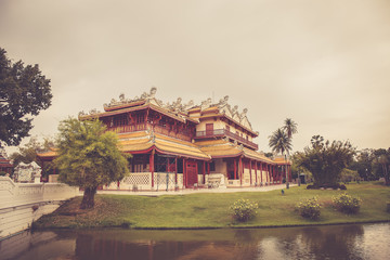 Bang Pa-in Palace, Imperial Palace, also known as the Summer Palace is beautiful, and is one of Thailand's major tourist attractions.