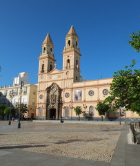 Fototapeta na wymiar San Antonio Church, Cádiz