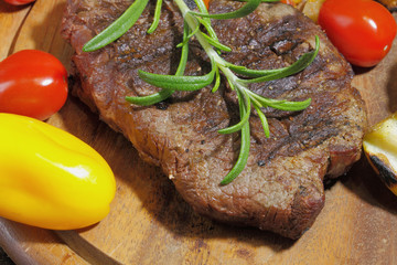 Grilled fillet of beef