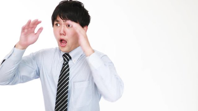 苦悩するビジネスマン