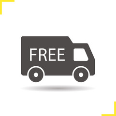 Free delivery icon