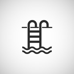 pool ladder icon