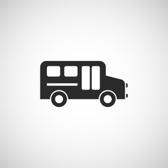Obraz na płótnie Canvas school bus icon
