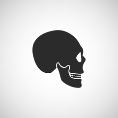 skeleton head icon