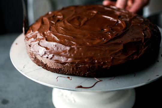 Chocolate coconut cake