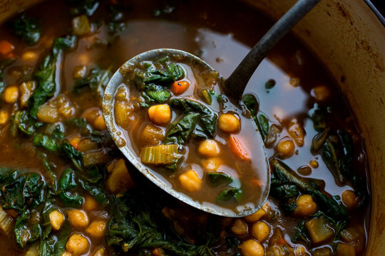Moroccan chickpea stew