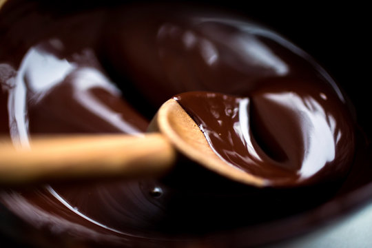 Melted chocolate
