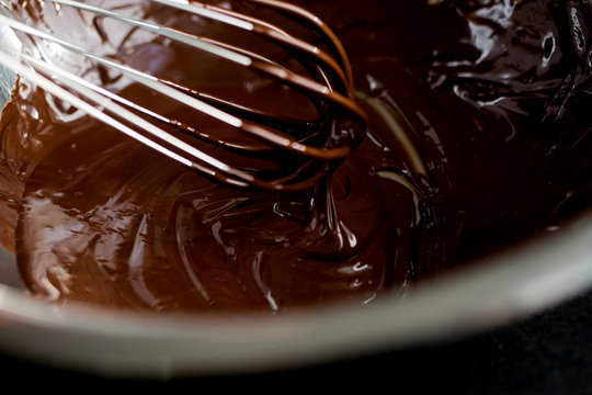 Whisking Melted Chocolate