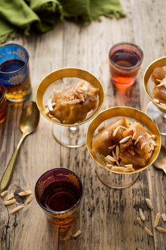 Turkish flour halva