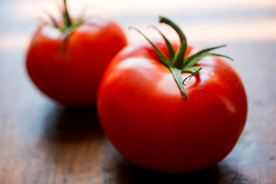 Fresh red tomatoes