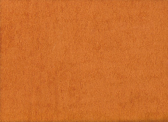 Fototapeta premium Orange fabric texture of textiles.