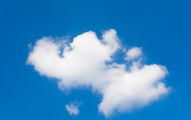 image of blue sky and white clouds on day time