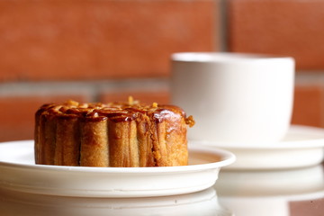 Moon Cake and Chinese Tea