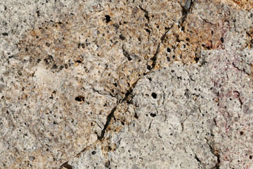 old stone Texture in weathered and have natural surfaces.