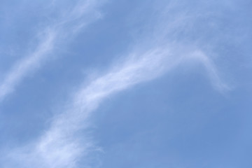 Cloud on blue sky in the daytime of Bright weather.