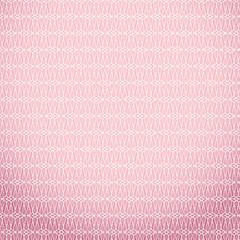 Abstract white waves and dots pattern on green, vector