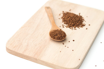Instant coffee powder