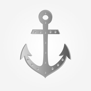 anchor image, vector illustration