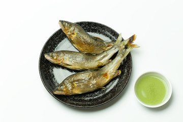 天然鮎の塩焼き