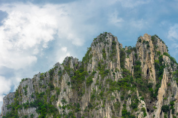 limestone mountain