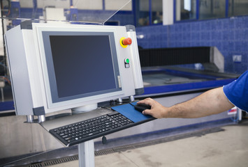 industrial computer console © srki66
