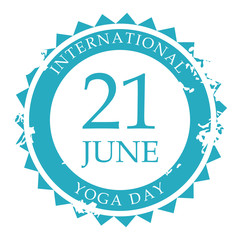 International Yoga Day.